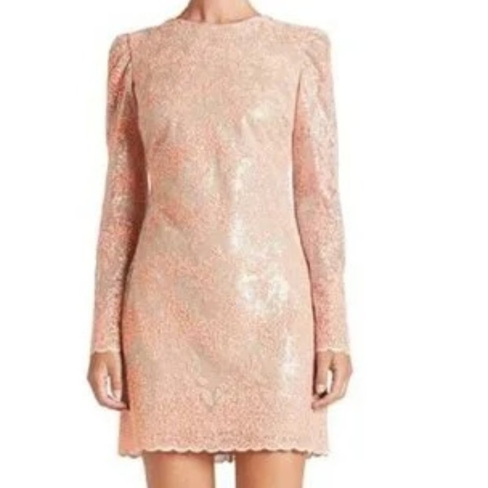 Dress the Population Sequin Sparkly Dress.